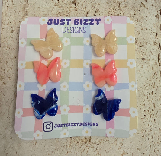 Butterfly Stud Pack